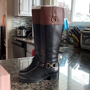 Black and Tan Boots Size 5.5